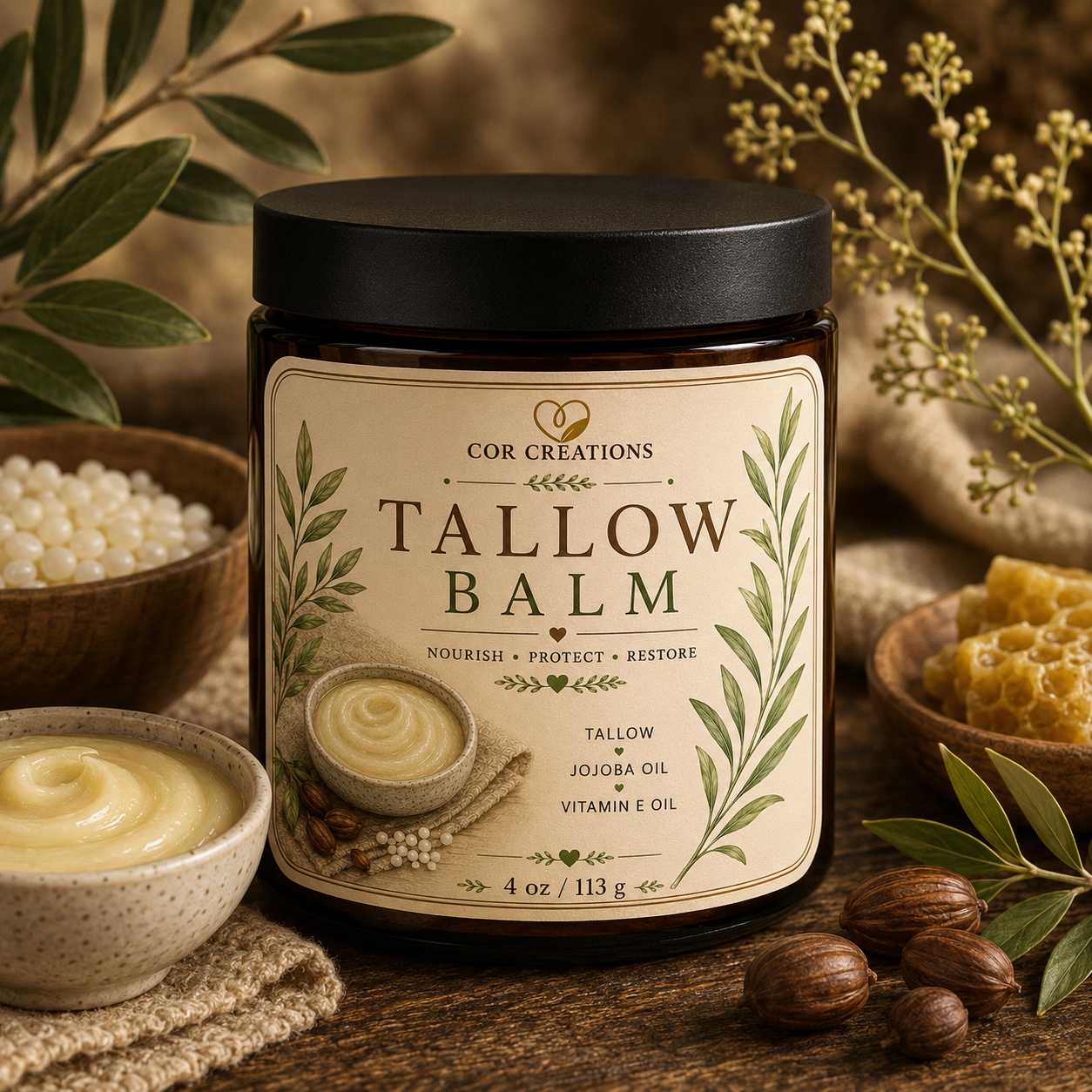 Tallow Balm β Ancestral Skincare for Face + Body