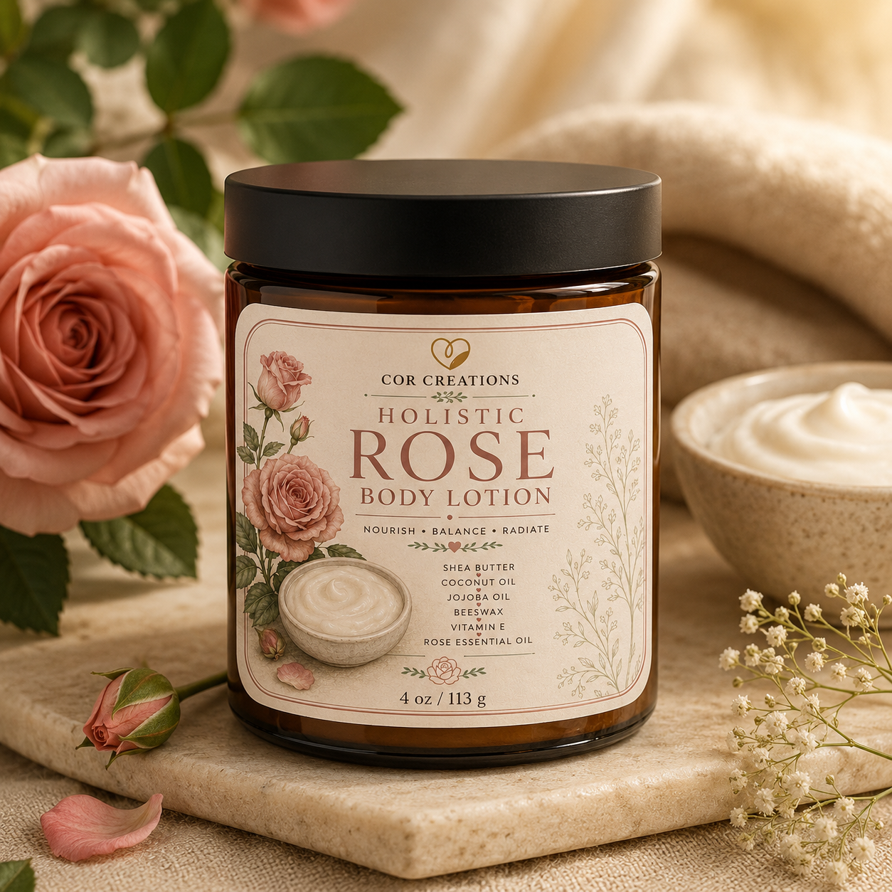 Rose Body Lotion