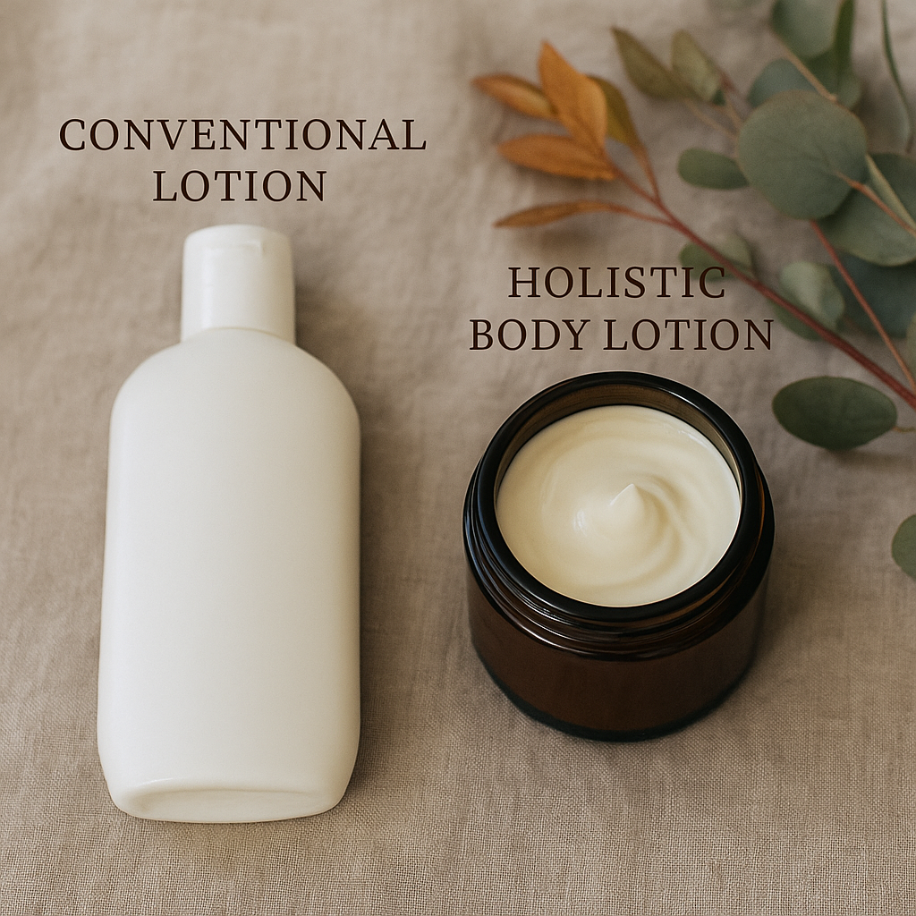 Holistic Body Lotion vs. Conventional: What Your Skin Really Wants 🌿