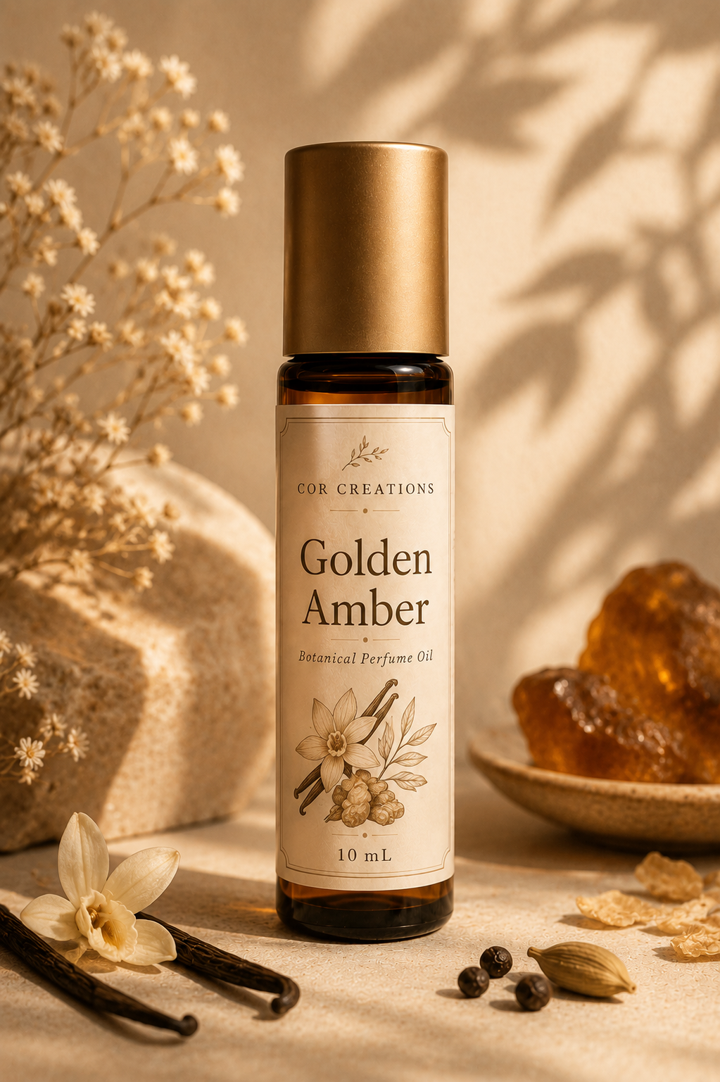 Golden Amber Botanical Perfume Oil