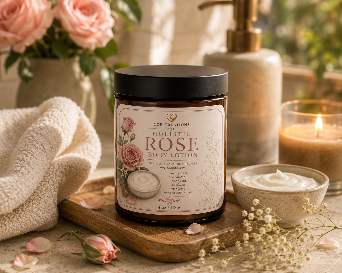 Rose Body Lotion